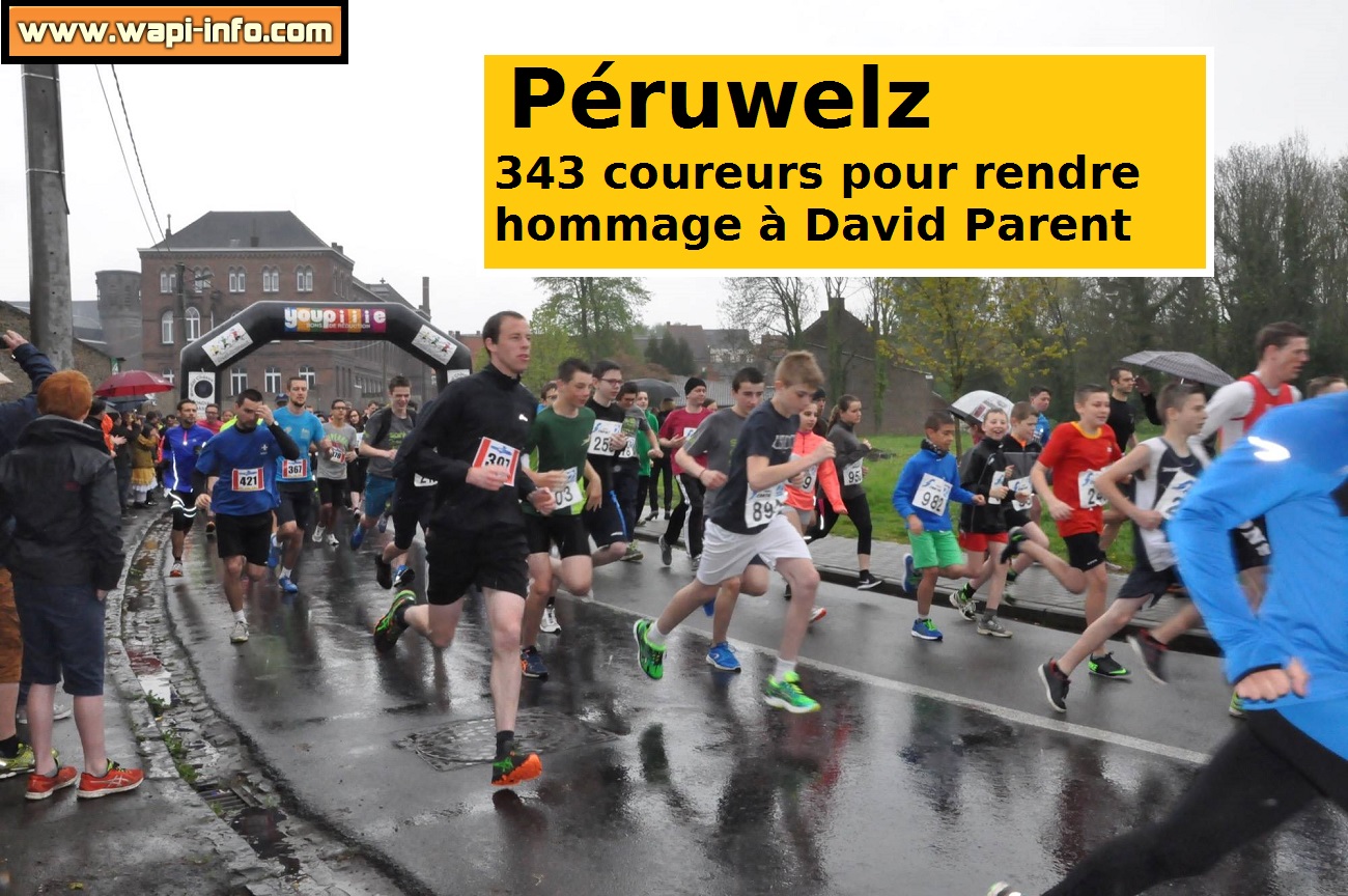 Péruwelz : 343 Coureurs Pour Rendre Hommage à David Parent Lors Des ...